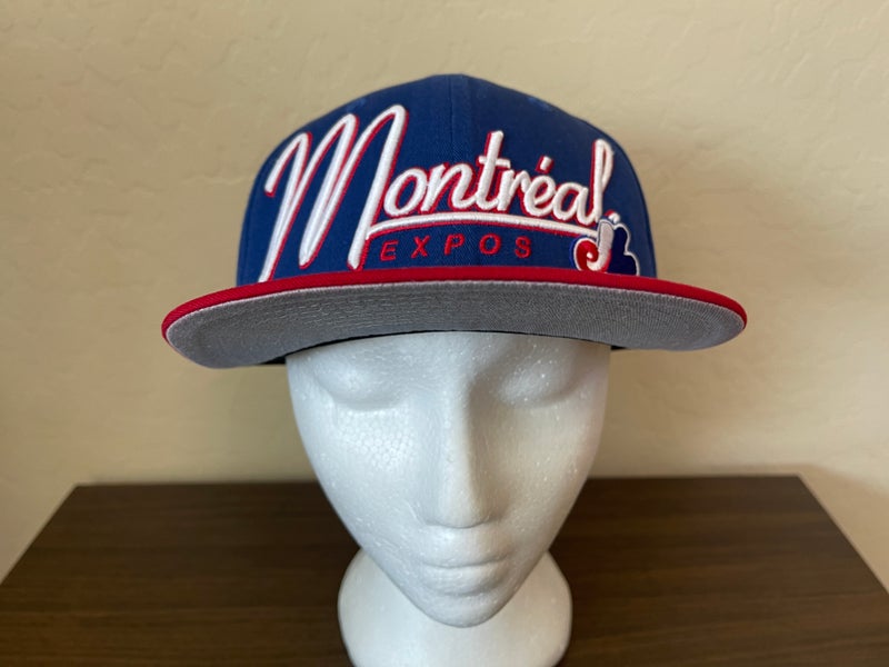 Mitchell & Ness Montreal Expos Team Classic Snapback Hat Black