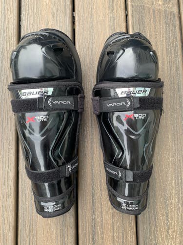 Youth Shinpads 12' - Used  - Bauer Vapor X900