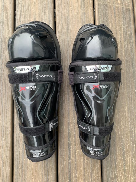 Youth Shinpads 12' - Used - Bauer Vapor X900