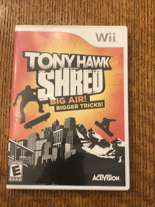 Tony Hawk: Shred - Video Game(Nintendo Wii, 2010)(Complete)(Tested)
