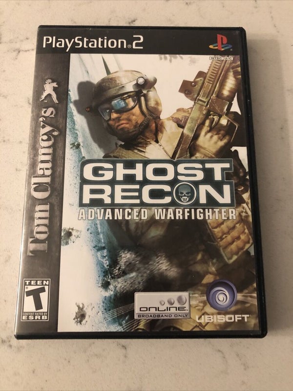 Tom Clancy's Ghost Recon Advanced Warfighter Playstation 2 PS2 Complete