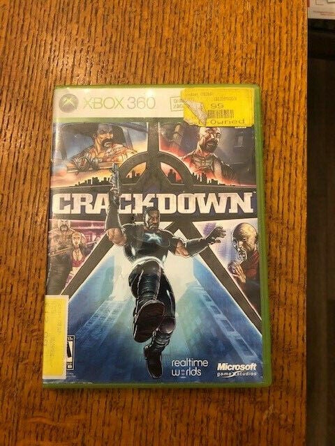 Crackdown (Microsoft Xbox 360, 2007) - no manual