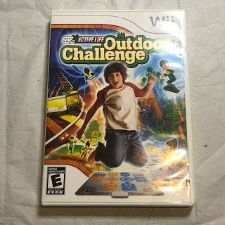 Active Life Outdoor Challenge Nintendo Wii Video Game - TESTED