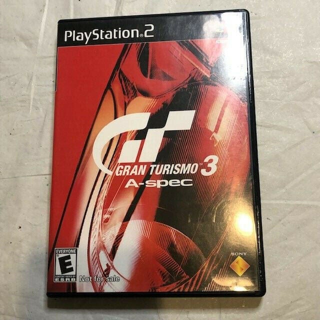Gran Turismo 3 A-spec Grand (PlayStation 2, 2002) PS2 Complete - tested