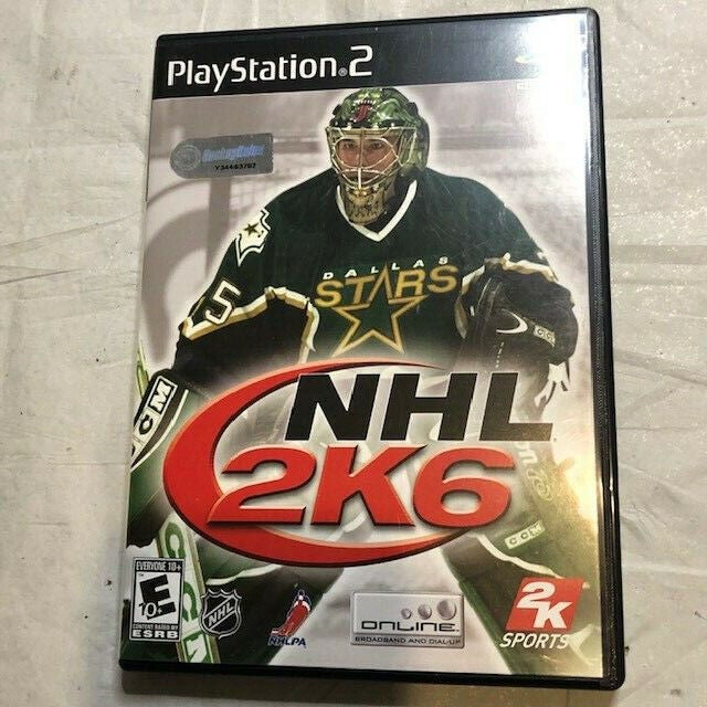 NHL 2K6 (Sony PlayStation 2, 2005) PS2 Ice Hockey 2K - Complete