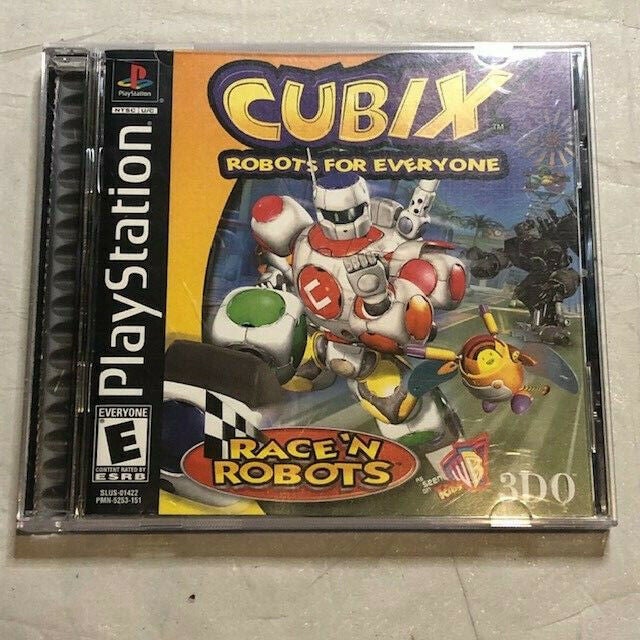 CUBIX Robots for Everyone: Race 'n Robots for Playstation 1 PS1 - Tested