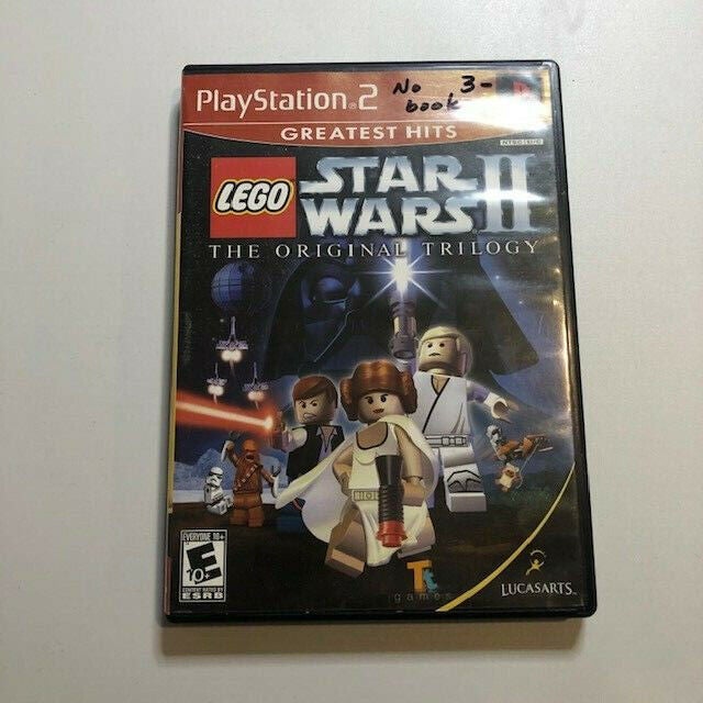 LEGO Star Wars II: The Original Trilogy (PlayStation 2, 2006) - no manual