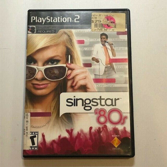 SingStar '80s - Playstation 2 PS2 - Complete