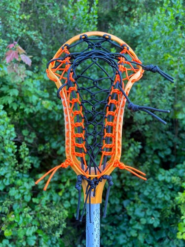 Custom Strung+Dyed STX Crux 10° (Custom Flexmesh) on STX Hex 10° Shaft