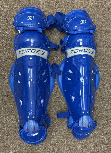 Force 3 Pro Gear Adult 16+ Baseball Catchers Gear Set Force3 - Royal Blue