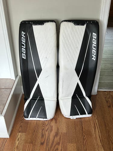 32" Sr. X-Small Bauer Ultrasonic Goalie Leg Pads
