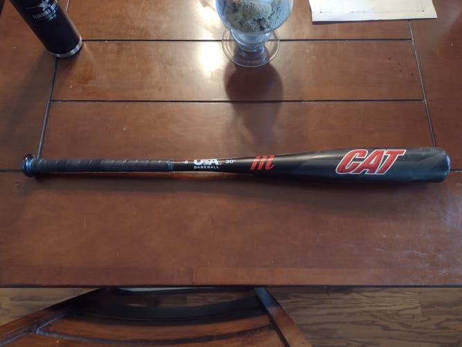 Used 2022 Marucci Alloy CAT Connect USA Bat (-11) 19 oz 30"