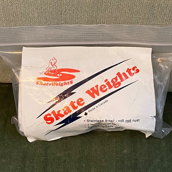 Hockey Skate Weight Set - Stainless Steel 1 Pound - Hockey Training Aid