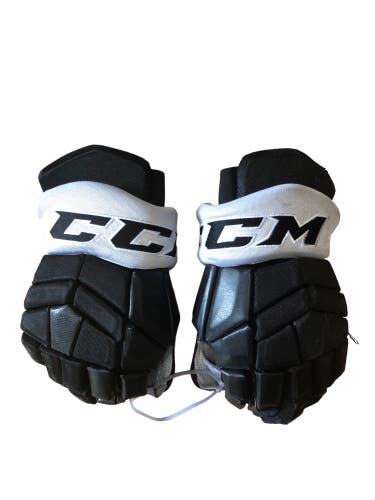 CCM HG42 14" Black/White Pro Stock Gloves