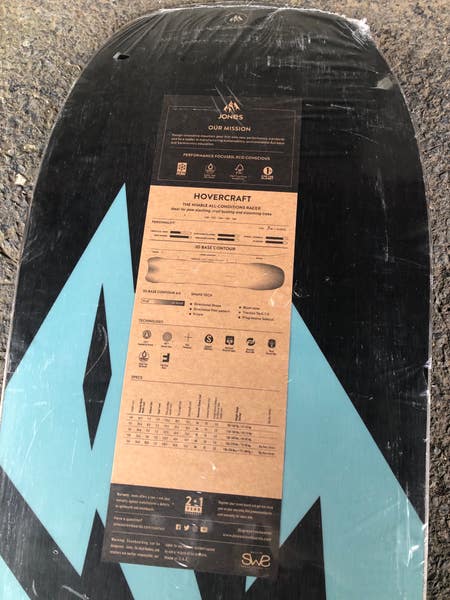 New Jones Hovercraft Snowboard without Bindings (152cm