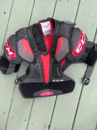 Used Small CCM QuickLite 290 Shoulder Pads