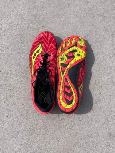 Red Unisex Size 8.5 (Women's 9.5) Saucony Shoes
