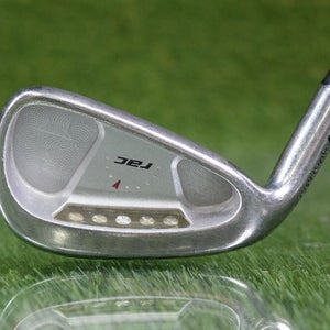 TAYLORMADE RAC OS 5 IRON W/ STIFF FLEX STEEL SHAFT, LEFTY