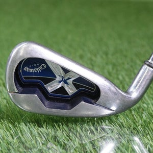 CALLAWAY GOLF X 18* 5 IRON W/ X 18 UNIFLEX STEEL SHAFT, LEFTY