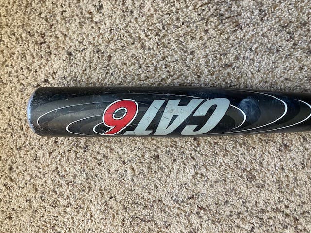 Used BBCOR Certified Marucci Alloy CAT 6 Bat (-3) 29 oz 32"