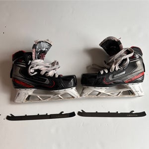 Used Bauer Regular Width Size 8 Vapor X2.7 Hockey Goalie Skates