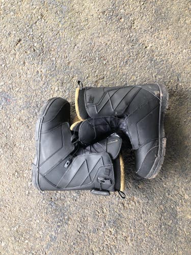 Used Unisex Men's 9.0 (W 10.0) Salomon Faction BOA Snowboard Boots