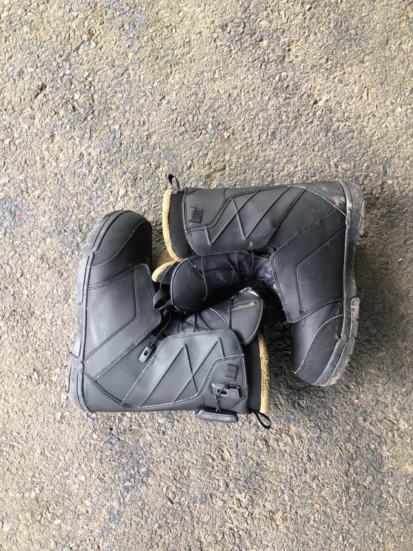 Used Unisex Men's 9.0 (W 10.0) Salomon Faction BOA Snowboard Boots