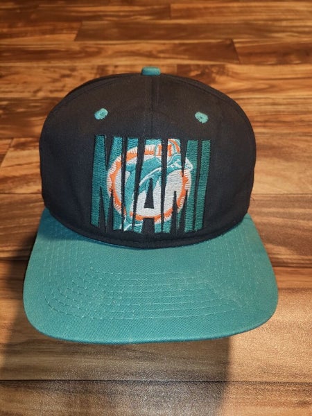 NEW Vintage Rare Miami Dolphins #1 Apparel Wool Sports NFL Hat Cap Vtg  Snapback | SidelineSwap