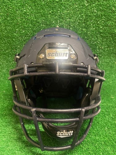 Adult Large - Schutt F7 VTD Football Helmet - Navy Blue