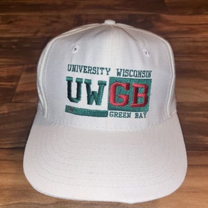 Vintage Rare UWGB College University Sports GB Phoenix Vtg Hat Cap Snapback