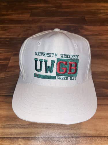 Vintage Rare UWGB College University Sports GB Phoenix Vtg Hat Cap Snapback