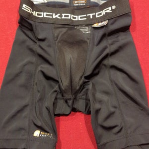 Shock Doctor Jock 221 boys large compression shorts with cup