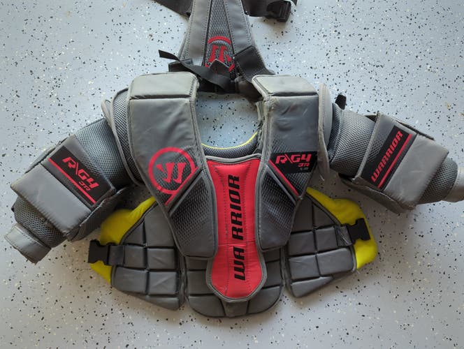 Used Small Warrior Ritual G4 Goalie Chest Protector