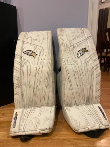 Used 33" Brian's OPTiK Goalie Leg Pads