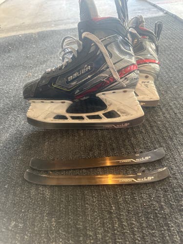 Intermediate Used Bauer Vapor 2X Pro Hockey Skates Regular Width Size 6.5