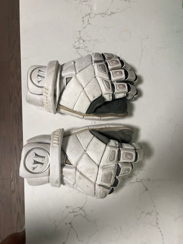 Used Goalie Warrior 12" Nemesis Pro Lacrosse Gloves