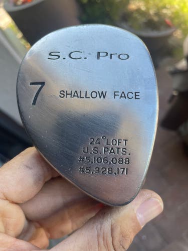 Golf Club 7 Wood SC Pro In right Handed 24 deg  Graphite shaft  Used