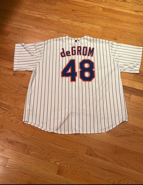 New York Mets Jacob deGrom player number 48. Authentic MLB
