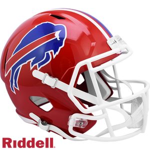 Buffalo Bills Helmet Riddell Replica Full Size Speed Style 1987-2001 T/B
