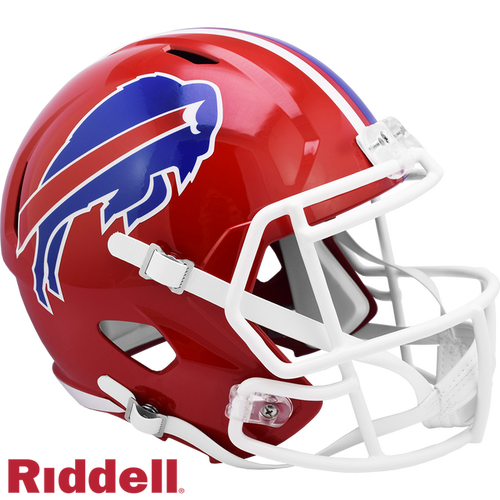 Buffalo Bills Helmet Riddell Replica Full Size Speed Style 1987-2001 T/B