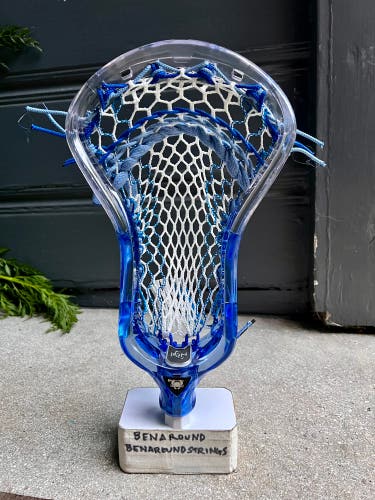 ECD Ion Dyed Blue Fade To Clear - Pro Strung W/ Hero 3