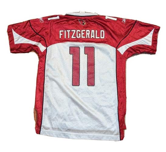 Larry Fitzgerald Arizona Cardinals NFL Reebok Youth Jersey L Large Football