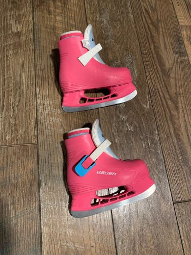 Used Bauer Size 10 Lil Champ Hockey Skates