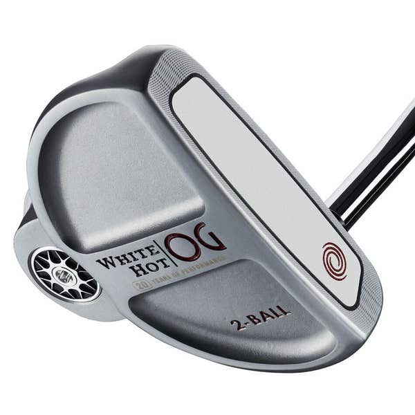 ODYSSEY WH OG 2-BALL PUTTER 35 IN OG STEPLESS CHROME STEEL