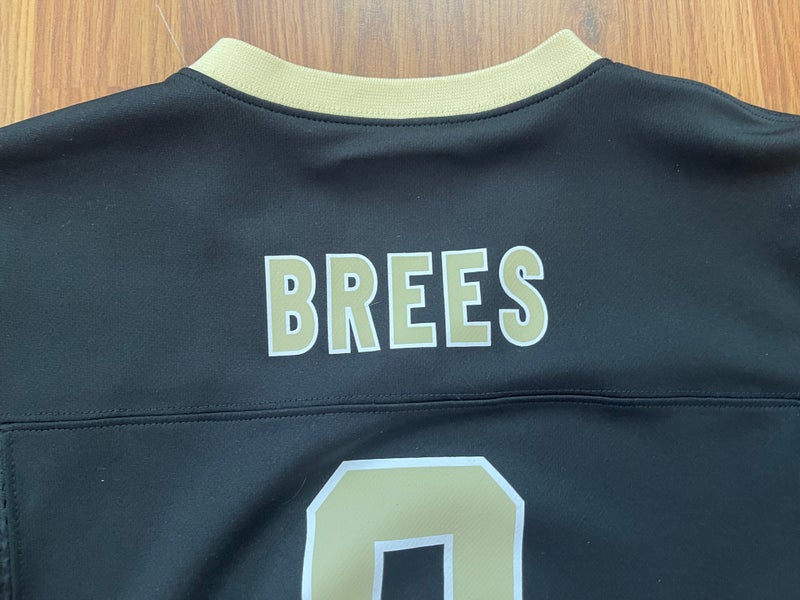 New Orleans Saints #9 Drew Brees Toddler Youth Jersey T-Shirt Black