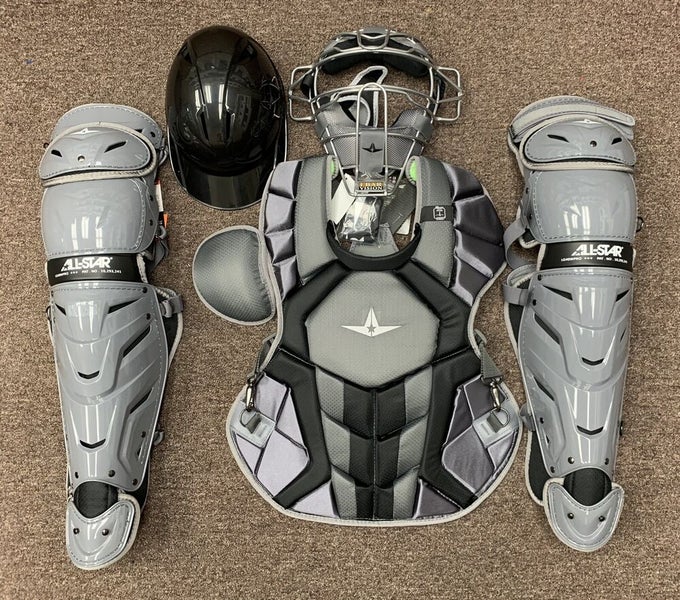 All Star Intermediate System7 Axis Catchers Kit Graphite | Orange