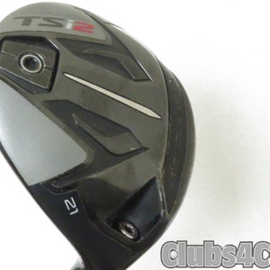 Titleist TSi2 Fairway 21° HZRDUS Smoke Black RDX 6.0 Stiff Flex NO Cover +1"