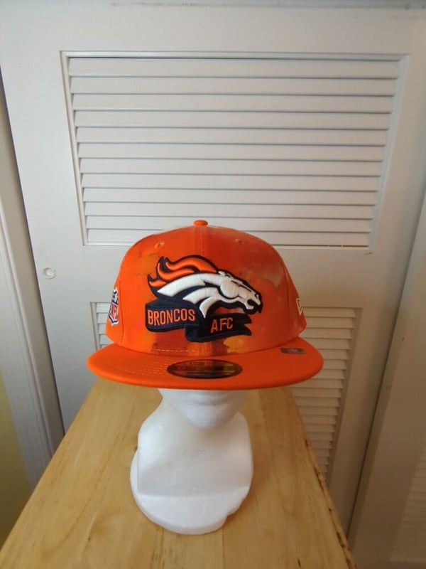 Denver Broncos NFL Cap Hat New Era Ink Dye On-Field 9FIFTY Snapback Brand  New