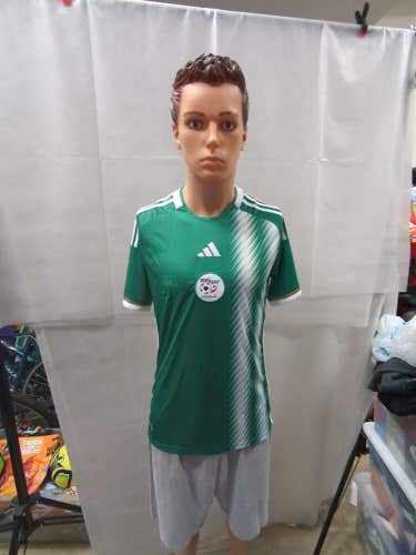 NWT Algeria National Soccer Team Jersey Adidas S Aeroready Green