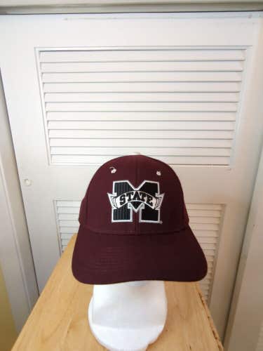 Vintage Mississippi State Bulldogs Zephyr Fitted Hat 6 7/8 NCAA